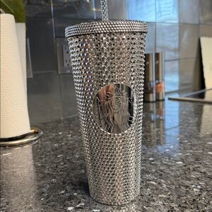 Starbucks Metallic Textured Tumbler